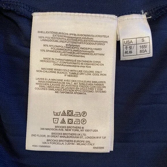 Brooks Brothers pleated, sleeveless dress. - Picture 6 of 6